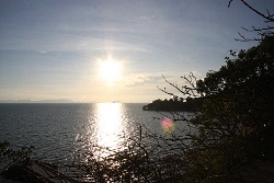 sunset in Kep
