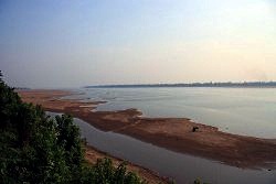 View over the mighty Mekong near Kratie