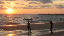 Sunset impression Sihanoukville