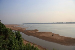 Krati - view over the Mekong