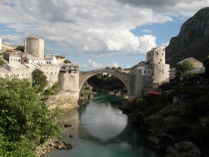 Mostar - old bridge that isn't so old after all