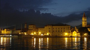 Trogir at night