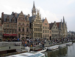 Graslei in Ghent (Author Paul Hermans)