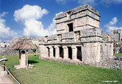 Ancient Tulum Temple of the Frescos (c) K. Busch