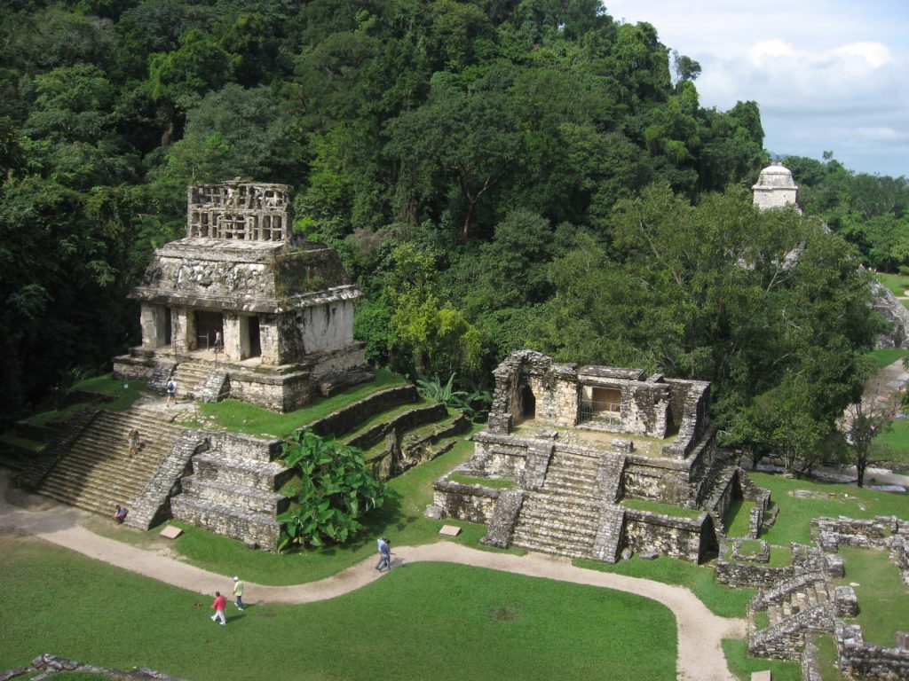 The most impressive site of Palenque